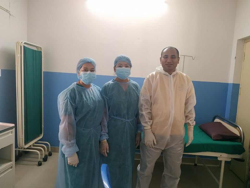 सिन्धुलीमा आरडीटी विधिबाट ३ सय ५२ जनाको परिक्षणभ
