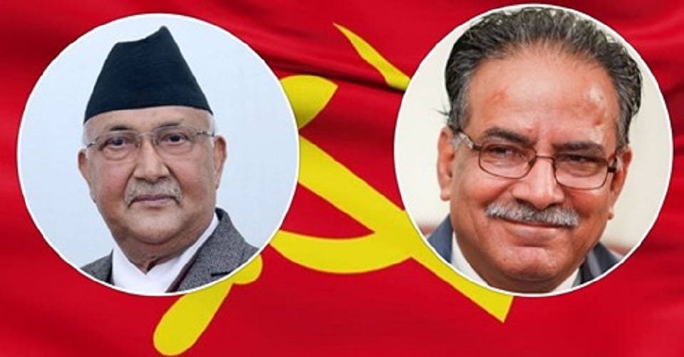 नेकपामा दलकाे वि धान नै दु ई थ री