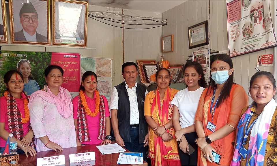 दुई किशोरी सुनकोशी गाउँपालिकाको अध्यक्ष र उपाध्यक्ष पदमा नियुक्त